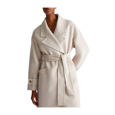 Liu Jo Cappotto Cappotto Donna in misto lana con cintura 40 - Francavilla Moda
